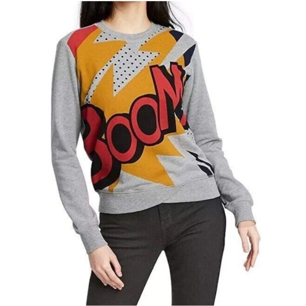 3.1 Phillip Lim for Target French Terry Sweatshirt in Boom Print Size L